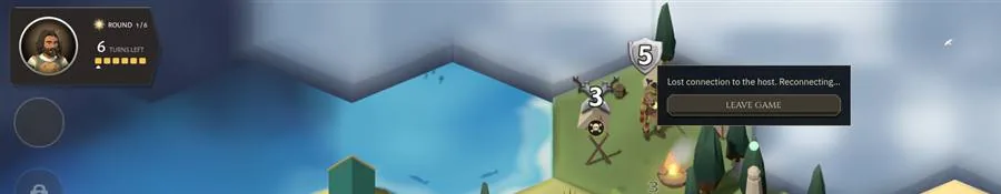 Lost connection to the host, reconnecting