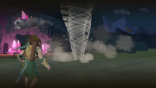 A whirlwind spell